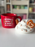 Hot Chocolate Mug Wax Burner