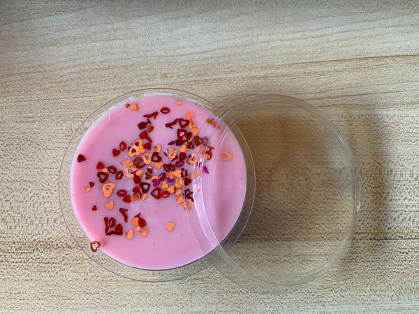 Candy Hearts Wax Melt Segment Pot