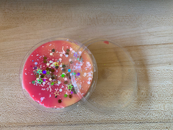 Rhubarb and Custard Wax Melt Segment Pot