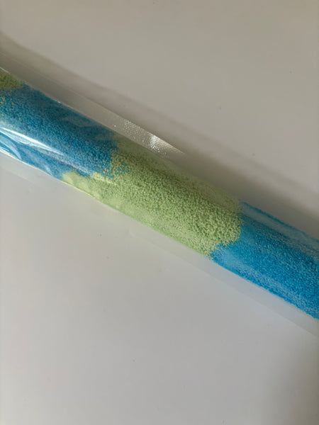 Bath Dust Blue and Green