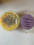 Coconut and Lemon Wax Melt Segment Pot