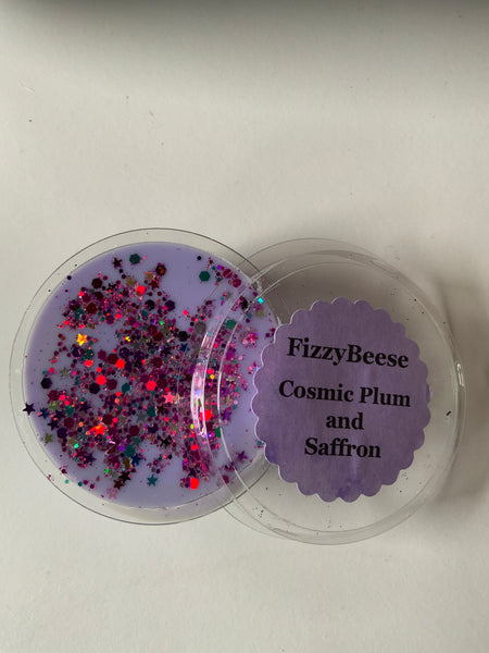 Cosmic Plum and Saffron