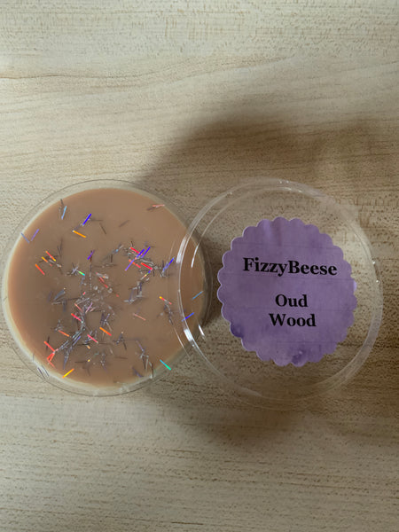 Oud Wood Wax Melt Segment Pot