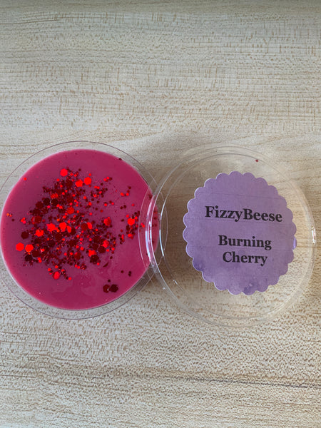 Burning Cherry Wax Melt Segment Pot