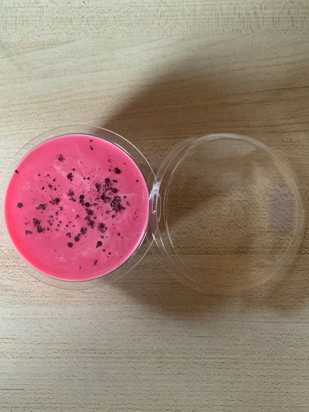 Strawberry and Rhubarb Wax Segment Pot