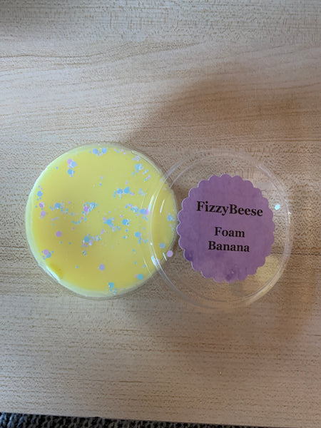 Foam Banana Wax Melt Segment Pot