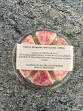 Cherry Blossom and Nordic Cotton Wax Melt Segment Pot