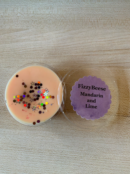 Mandarin and Lime Wax Melt Segment Pot