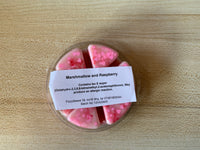 Marshmallow and Raspberry Wax Melt Segment Pot