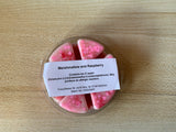 Marshmallow and Raspberry Wax Melt Segment Pot