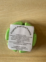 English Pear and Freesia Wax Melt Segment Pot