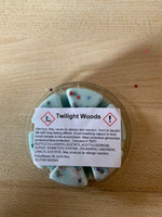 Twilight Woods Wax Melt Segment Pot