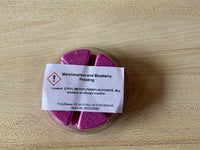 Marshmallow and Blueberry Frosting Wax Melt Segment Pot