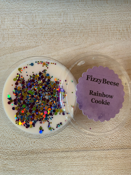 Rainbow Cookie Wax Melt Segment Pot