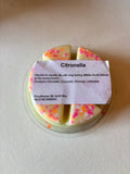 Citronella Wax Melt Segment Pot