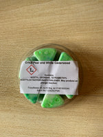 Crisp Pear and White Cedarwood Wax Melt Segment Pot